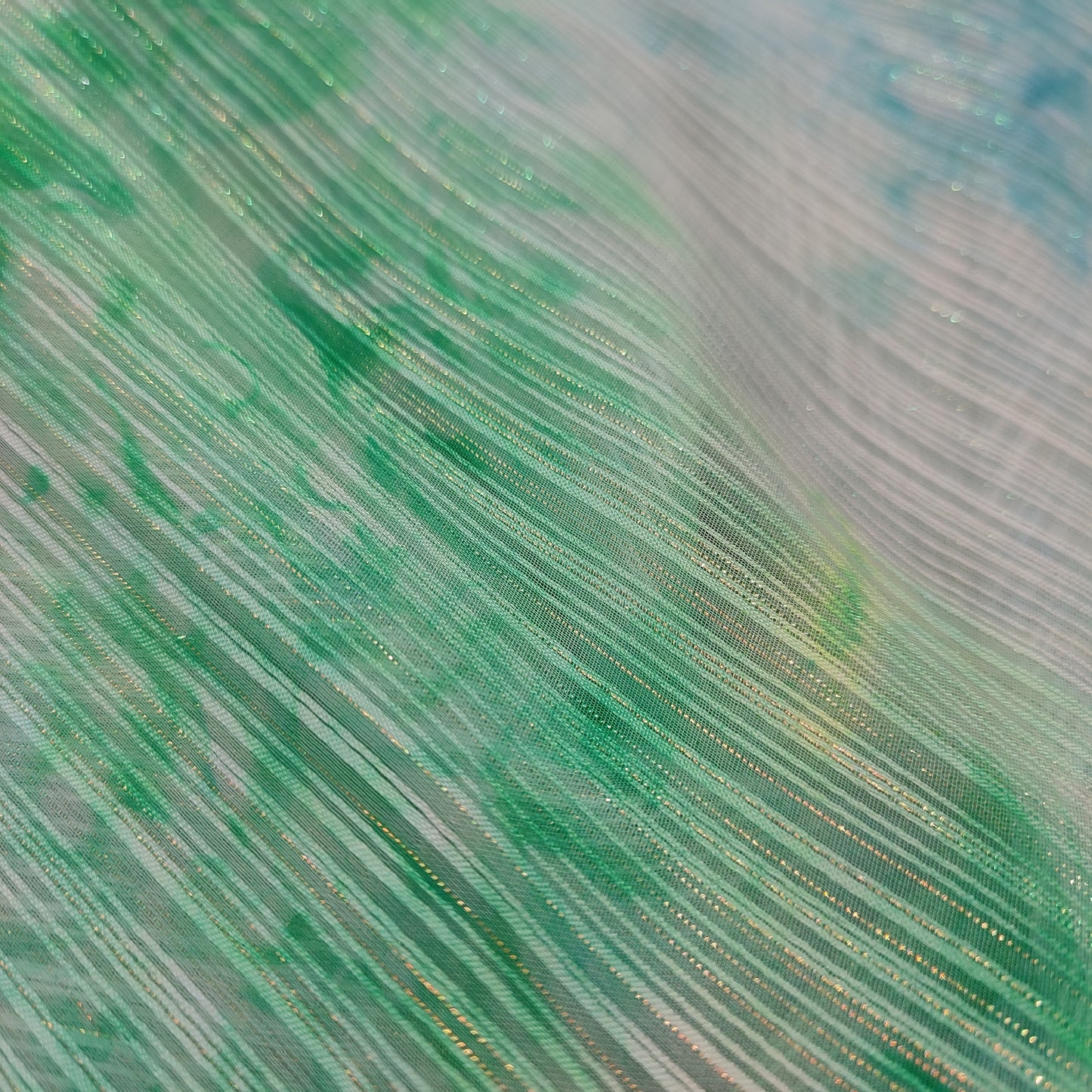 Shimmer Tie Dye Georgette Fabric