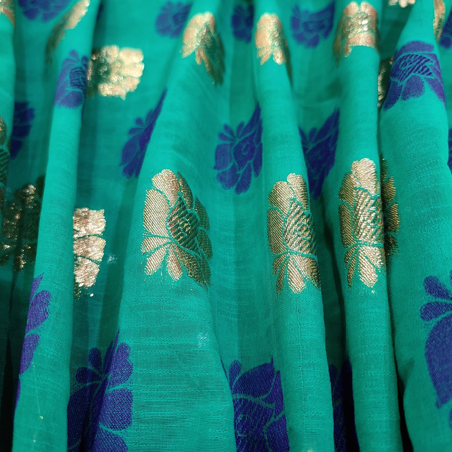 Cotton Chanderi Silk Fabric