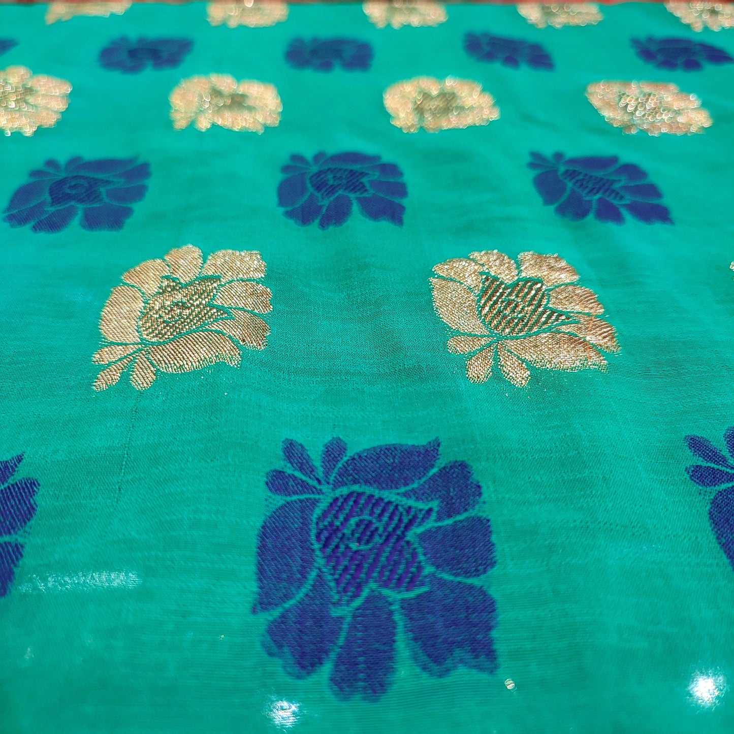 Cotton Chanderi Silk Fabric