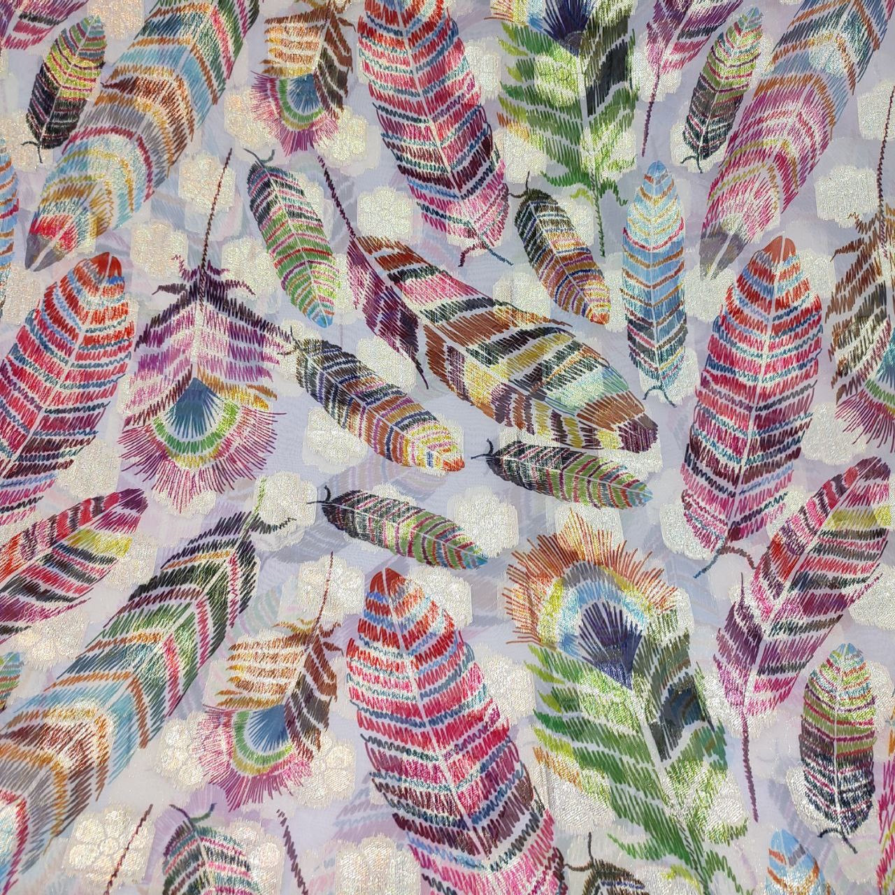 Jacquard Georgette