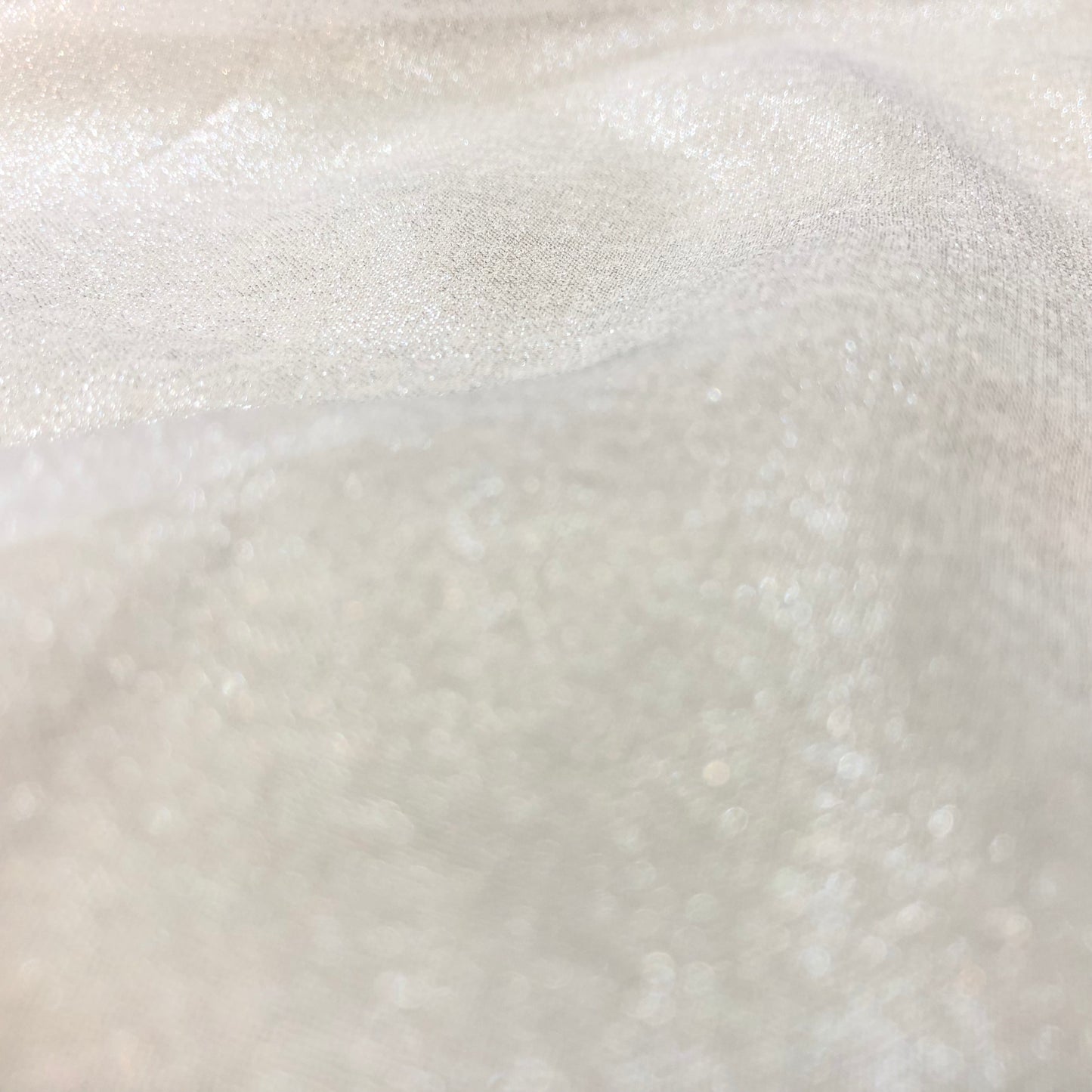 Silver Shimmer Georgette