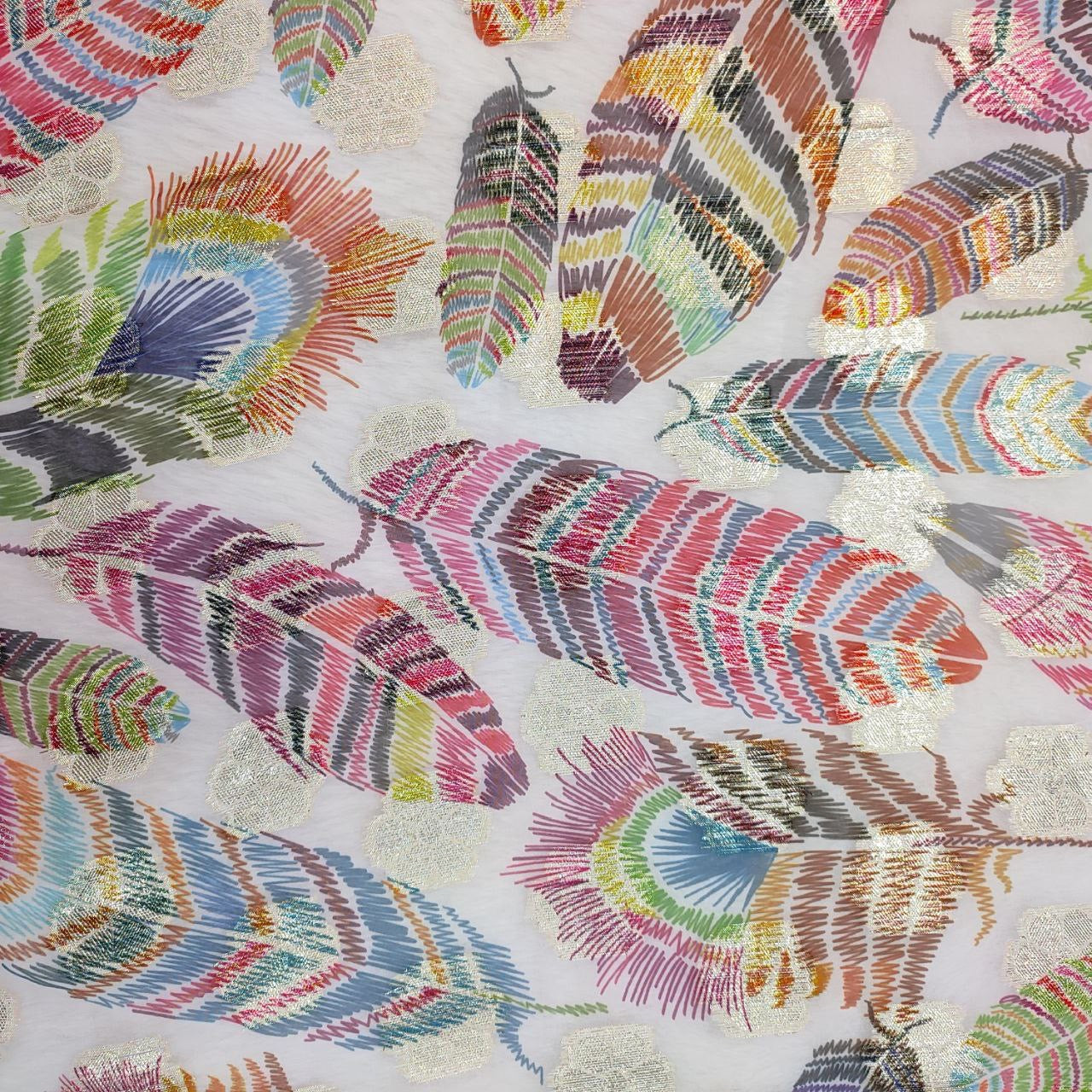 Jacquard Georgette