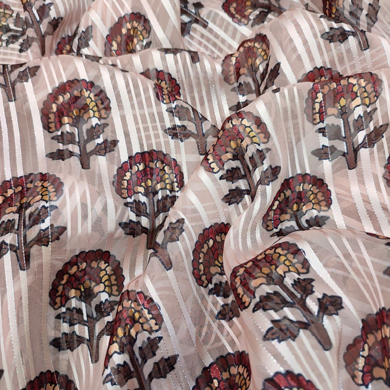 Georgette Satin Fabric