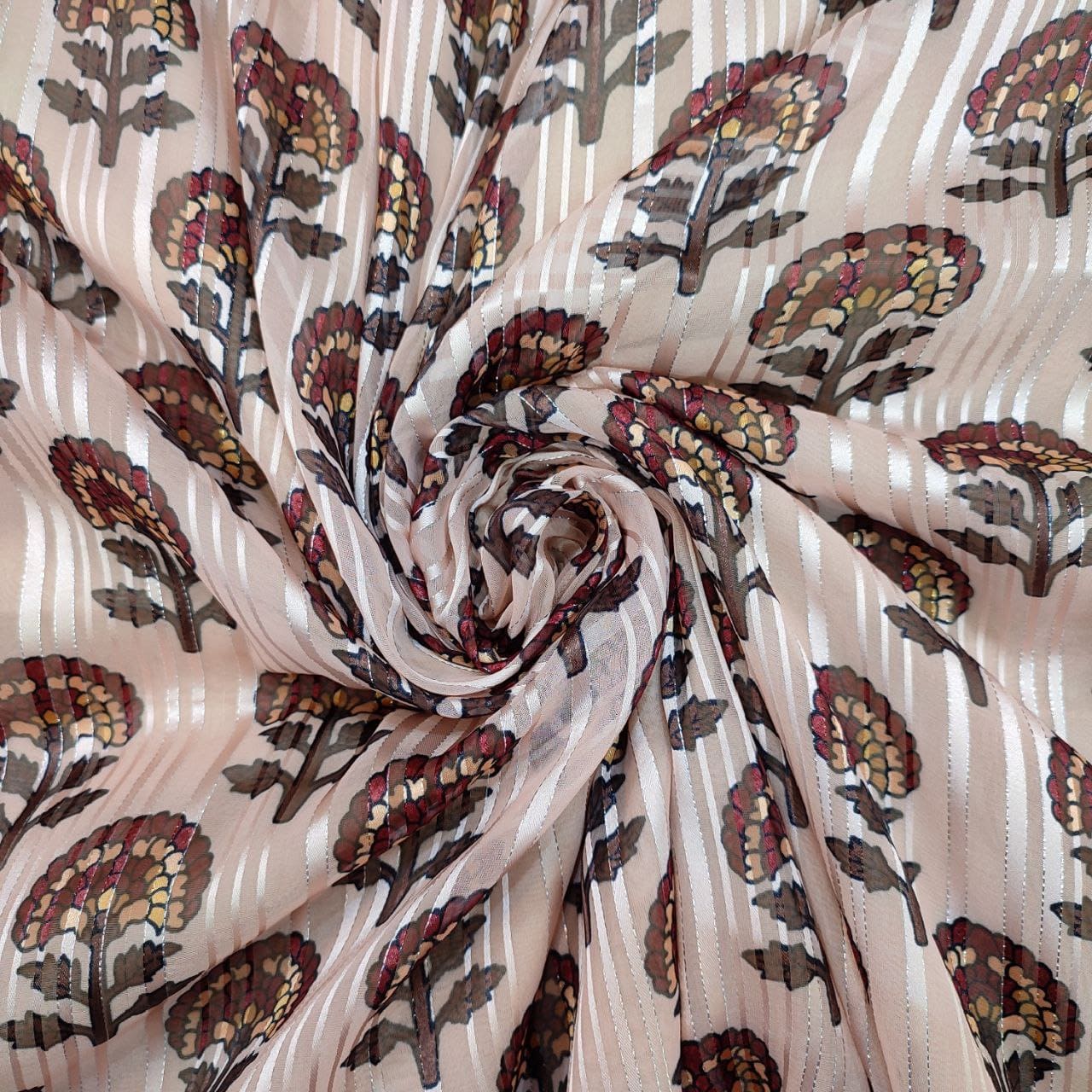 Georgette Satin Fabric