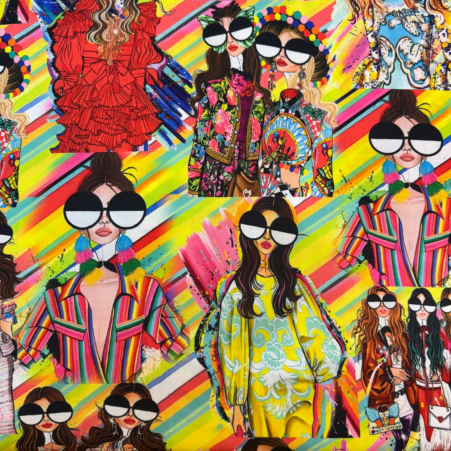 Premium Cotton Viscose (Goggle Girl)