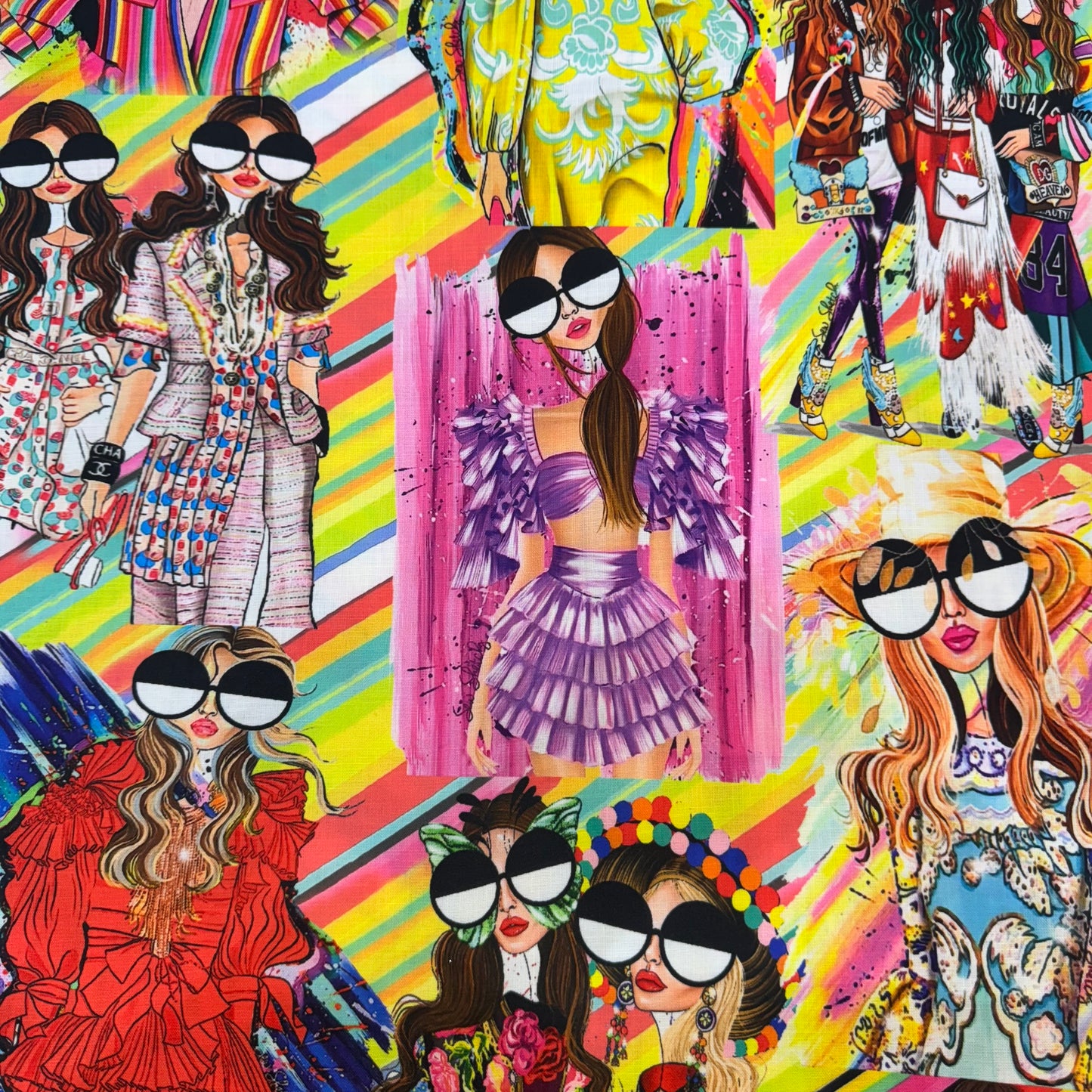 Premium Cotton Viscose (Goggle Girl)