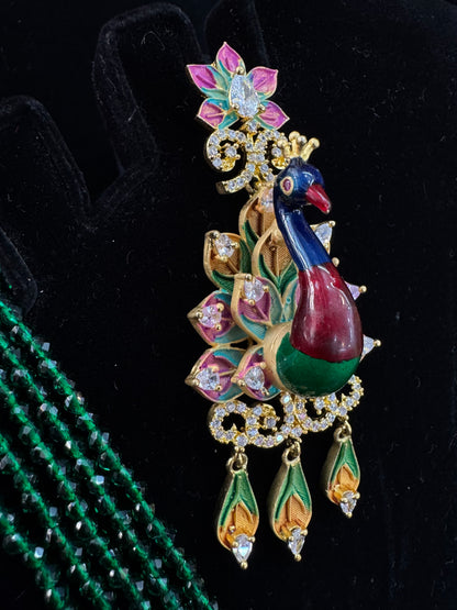 Beautiful Peacock Necklace