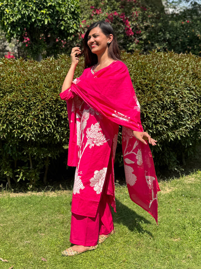 Beautiful Hand Embroidered Kurta Set