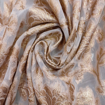 Dyeable Jacquard Georgette