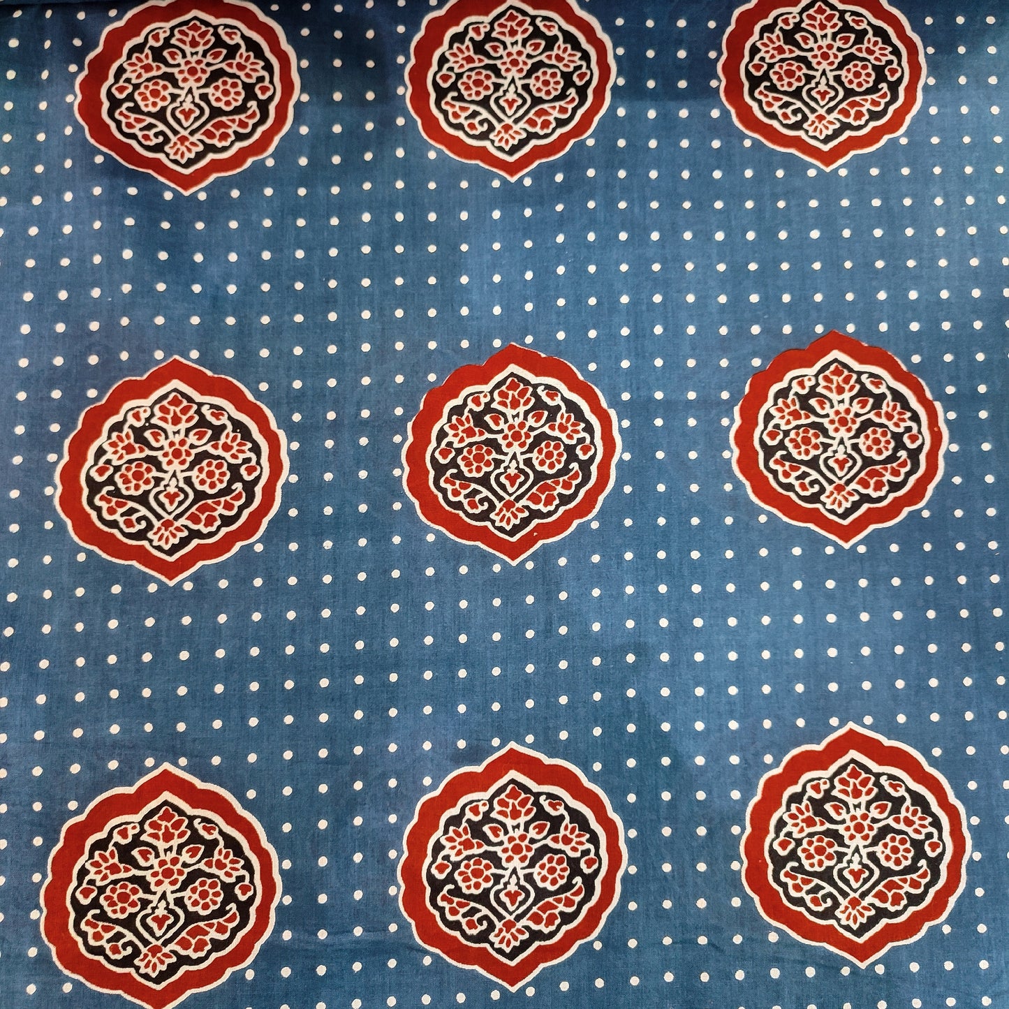 Traditional Printed Cotton Fabric