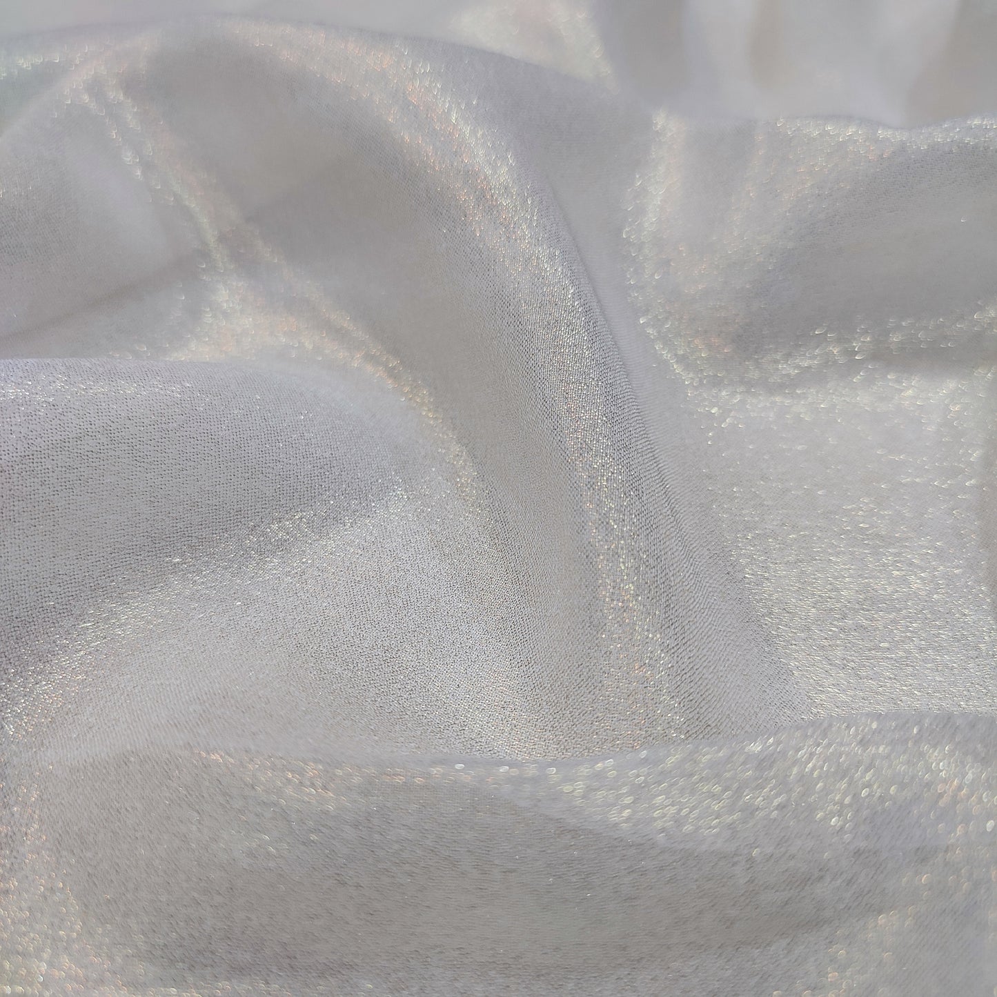 Golden Shimmer Georgette Fabric