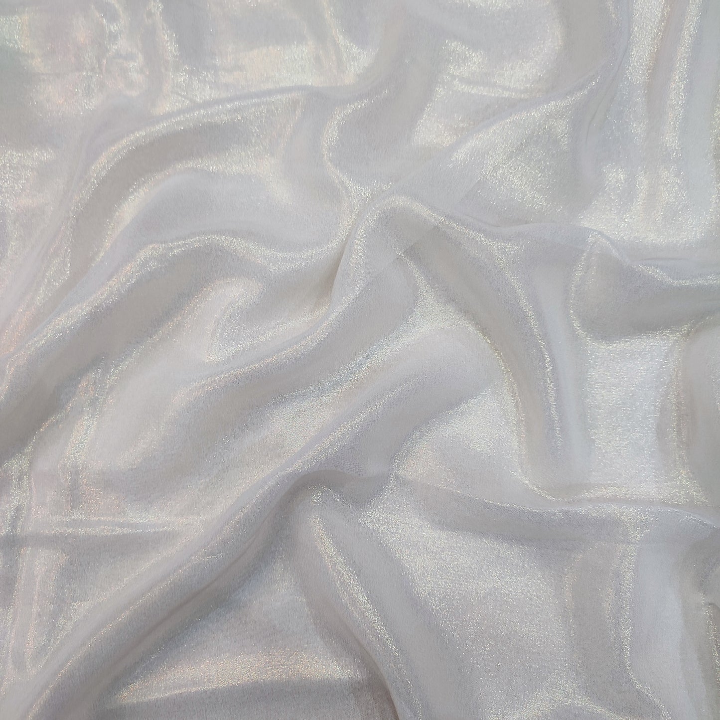 Golden Shimmer Georgette Fabric