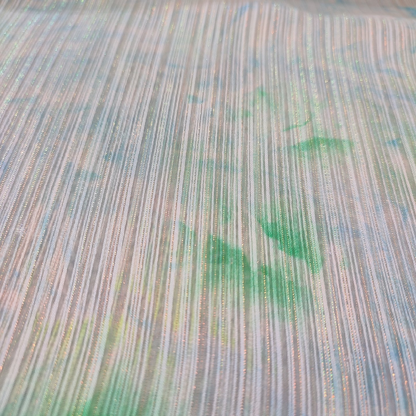 Shimmer Tie Dye Georgette Fabric
