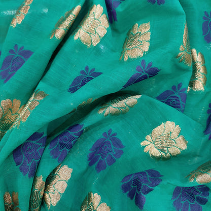 Cotton Chanderi Silk Fabric